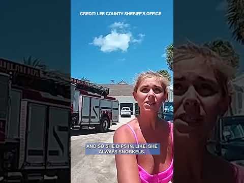 Body camera video shows aftermath of shark attack