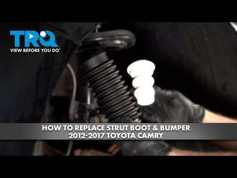 How to Replace Strut Boot & Bumper 2012-2017 Toyota Camry