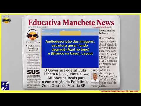 Tv Eduvcativa Nova Policlinica da Zona Oeste de Marília SP