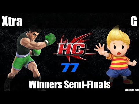 HC77 Smash4 - Top 4 WSF Bo3: Xtra (Little Mac) vs G (Lucas)