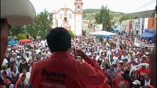 preview picture of video 'Ramón Ramírez Reyna en la Apertura de Campaña en la cabecera municipal.'