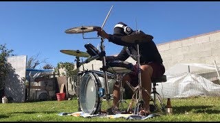 “Hahaha” Death Grips drum cover + The Hypno Rings 3/7/19