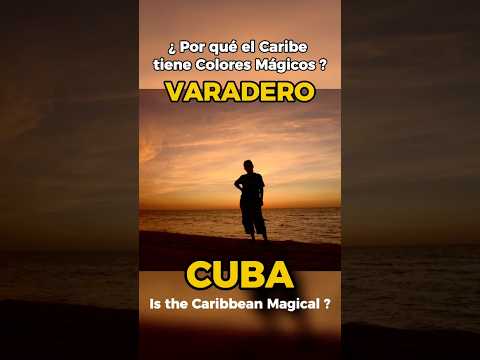 🇨🇺 Un mar de un azul tan intenso y cristalino que parece mentira estar pisando esta playa en Cuba