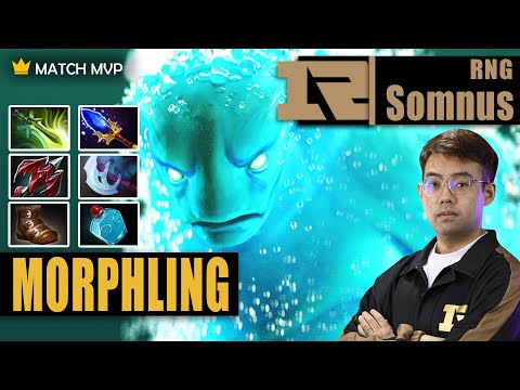 Morphling Mid | RNG.Somnus | MIDLANE MORPH IS BROKEN - SOMNUS WANTS AEGIS | 7.32c Gameplay Highlight