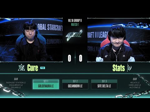 [2023 GSL S3] Ro.16 Group B Match1 Cure vs Stats