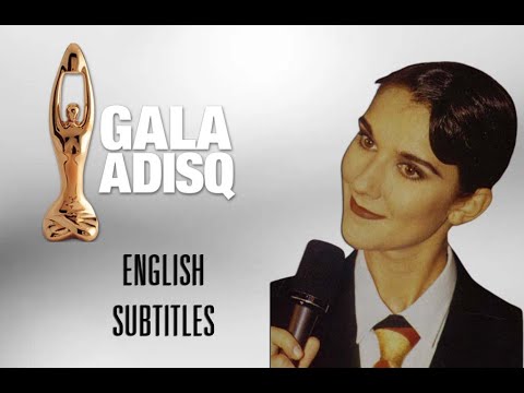 Céline Dion - Interview at the ADISQ Gala, 1991 (English Subtitles)