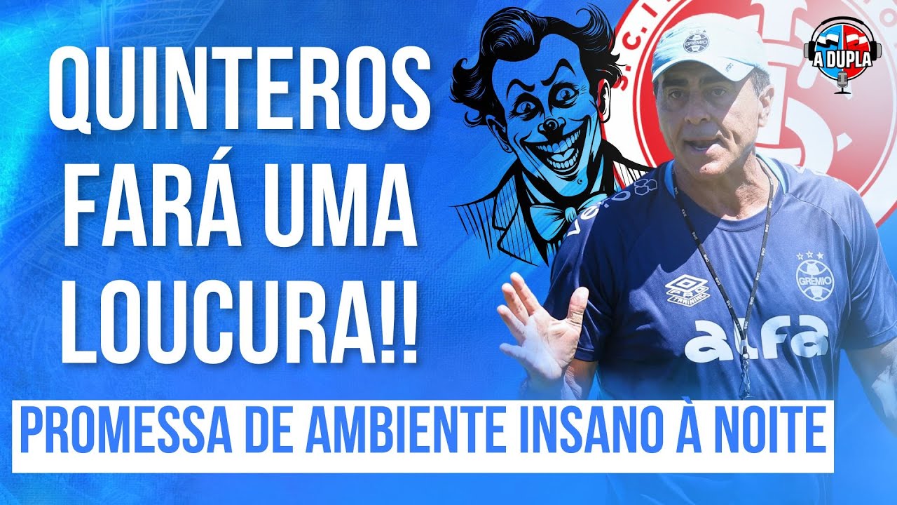 🔵⚫️ Diário do Grêmio KTO: Quinteros pode enlouquecer o torcedor na final | Festa na Arena | Decisão!