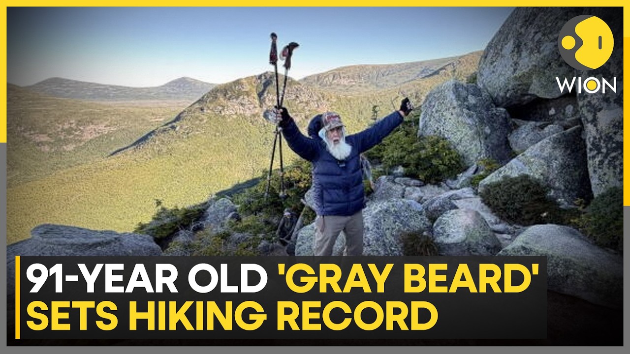 Oldest Hiker Reclaims Appalachian Record At 91 | WION News