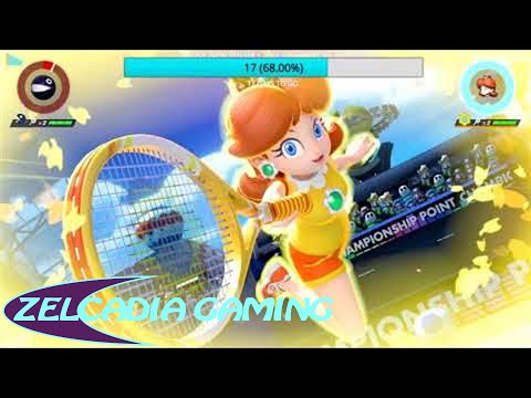 Mario Tennis Aces - Playing Against World Champion (August 2020) and One of the Best Players, Laggy