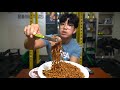 살면서 처음 먹어보는 한우채끝살+짜파구리 4봉지.. 라면은 못 끊겠습니다