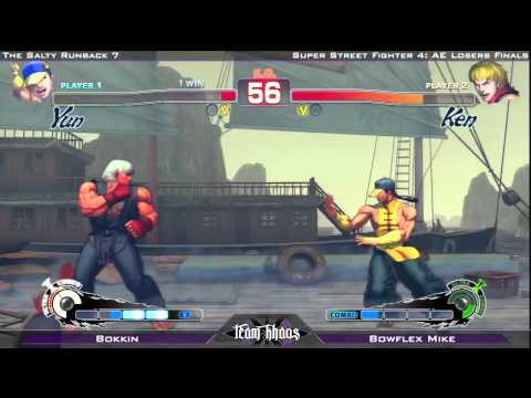 The Salty Runback 7 SSF4AE - Bokkin vs Bowflex Mike Losers Finals