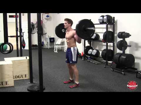 How To: Standing Barbell Calf Raise