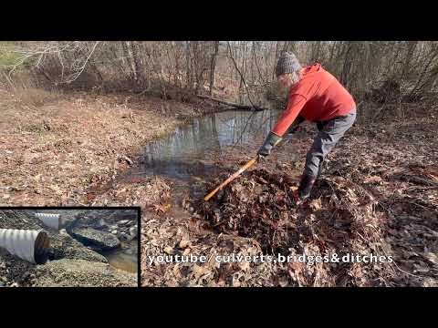 UNCLOGGING DEBRIS FILLED CULVERTS! 12/2025 NT#95