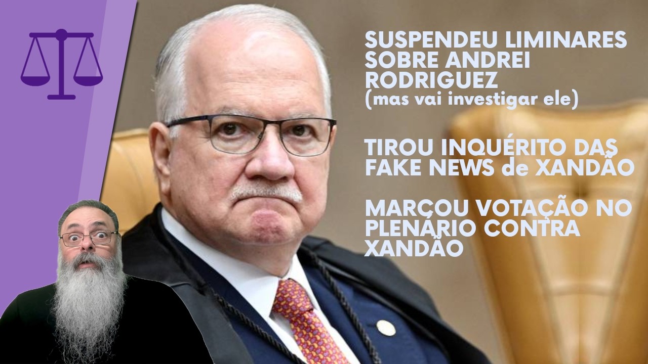 FACHIN criou BOLAS e BOTOU ORDEM no GALINHEIRO: XANDÃO vai para o ABATE para POUPAR os DEMAIS
