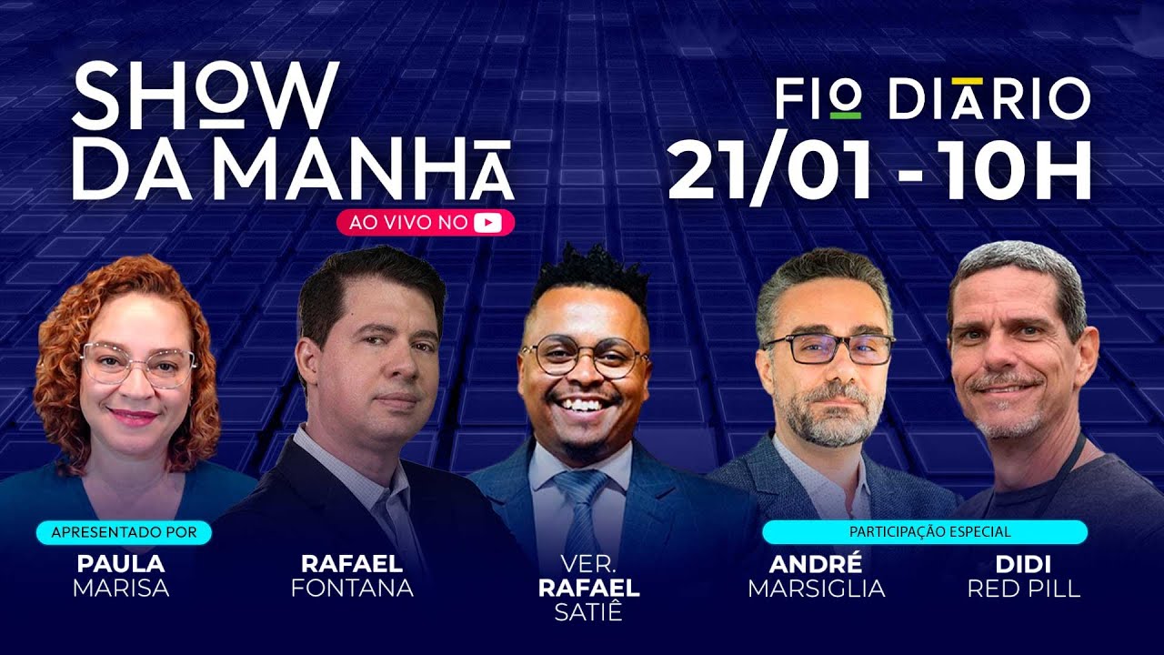 SHOW DA MANHÃ - NIKOLAS FERREIRA E OS BASTIDORES DA CAMINHADA - 21/01/2026