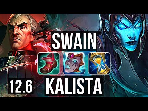 SWAIN & Nami vs KALISTA & Lulu (ADC) | 2.0M mastery, Godlike, 10/2/1 | EUW Diamond | 12.6