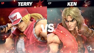 大乱闘スマッシュブラザーズ special テリー VS ケン