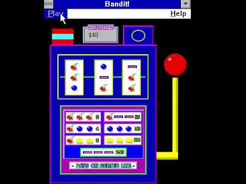 QuickLook - PC Longplay - Windows 3.1 Shareware- BANDIT (Version)