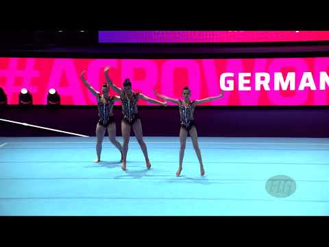 Germany (GER) - 2022 Acrobatic Worlds, Baku (AZE) - Dynamic Qualification  Women's Group