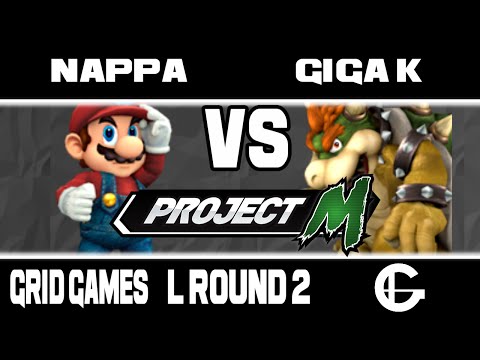 Nappa (Mario) VS Giga K (Bowser) | Grid Project M Weekly 50 | Losers Round 2