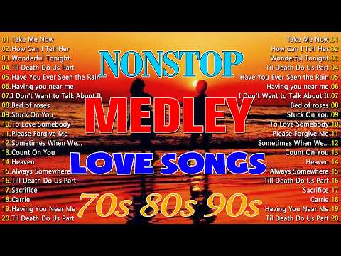 Slow rock love songs collection 70s 80s 90s | nonstop slow rock pinoy medley 💞 best luamang tugtugin