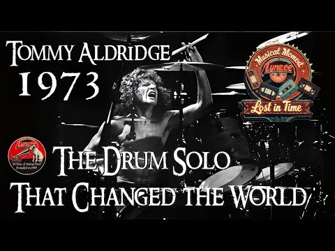 Drum Solo that Changed the World | 1973 Tommy Aldridge | Lost In Time Media