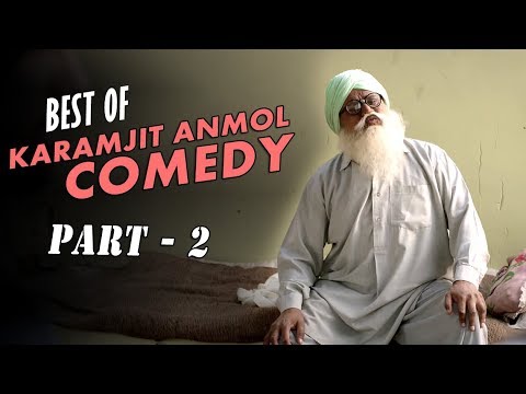 Best of Karamjit Anmol Comedy (Part-2) | Top Punjabi Comedy Scenes | Manje Bistre | Saga Music
