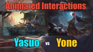 Download lagu Yasuo vs Yone ! (Animated Special Interactions) Yasuo New Quotes ! mp3