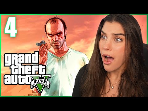 WHO IS THIS PSYCHO?!?! | First Playthrough of Grand Theft Auto V (Part 4)