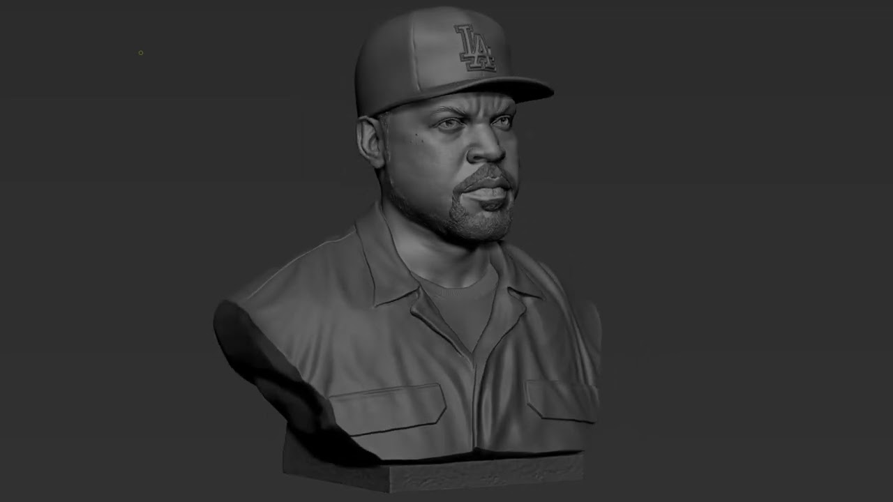 Ice Cube 3D Print Model