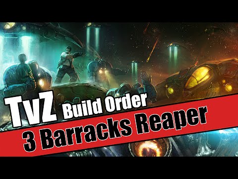 Build Order Tutorial - TvZ 3 Rax Reaper