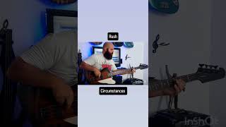Bass Cover - Rush - Circumstances #shorts Baixo Thunderbird