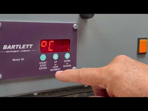 Changing Bartlett 3K Controller | Fahrenheit to Celsius, F to C