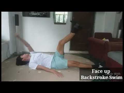 SWIMMING BACKSTROKE SIMULATION WORKOUT🏊‍♂️