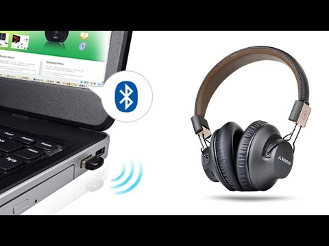 Avantree How to - Bluetooth headphones for PC,connect with bluetooth dongle DG40S, Audition Pro