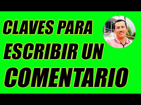 KEYS TO WRITING A COMMENT (PREPARATION AND WRITING) - WILSON EDUCATES YOU