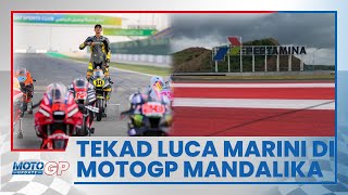 Tekad Luca Marini Adik Valentino Rossi di MotoGP Mandalika dengan Ducati Desmosedici Generasi Baru