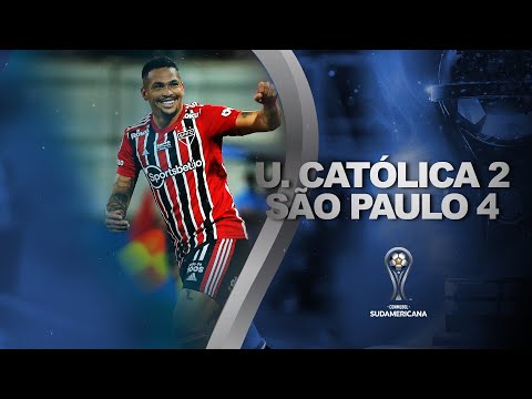Gols e lances de Universidad Católica x São Paulo