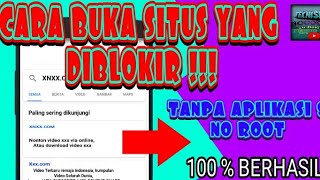 Cara buka situs yang diblokir kominfo, tanpa aplikasi, No Root