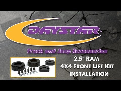 Daystar Products 2009-2024 Dodge Ram 4x4 2.5" Lift Kit Installation KC09114BK  / KC09113BK