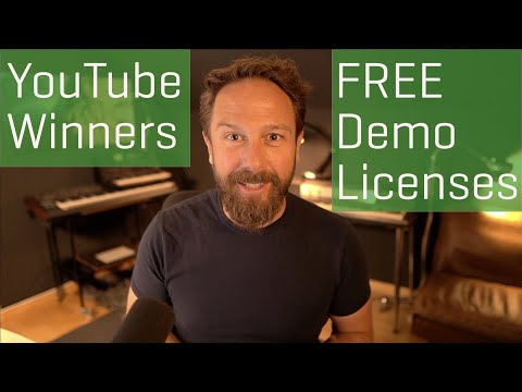 Congratulations YouTube winners - and more free demo licenses soon!