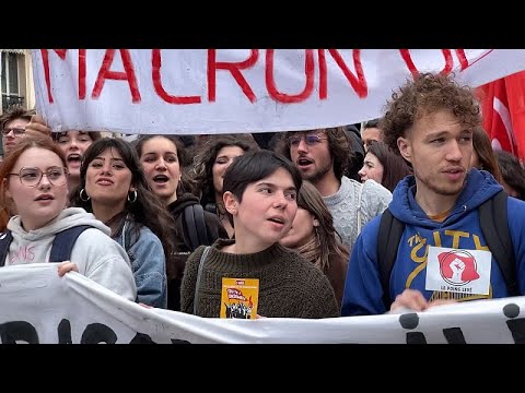Why are so many young French people fighting against Macron’s pension reforms?