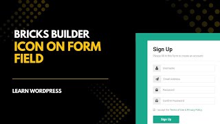Download the video "Add Icon to Bricks Builder Form Field (No css required)"
