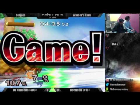 Nebs After Dark #43: Singles - Winner's Final: DJ Nintendo (#03) vs. Beerman (#18)