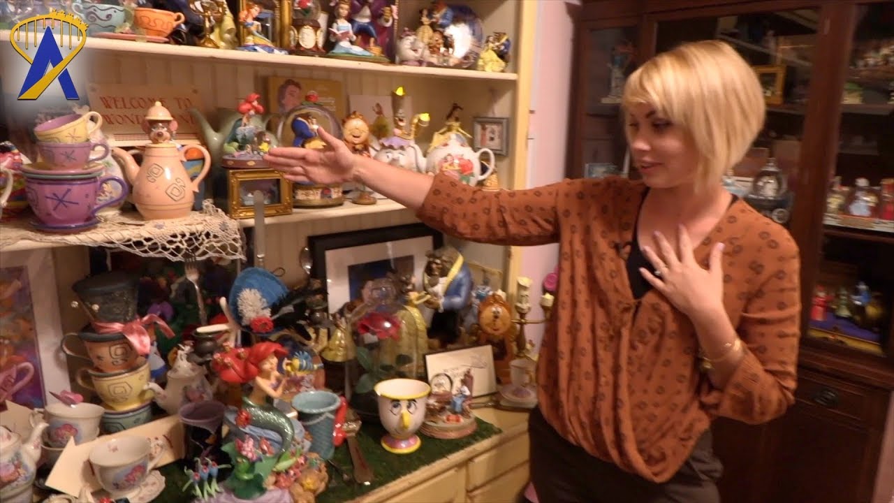 Tour of Huge Disney Parks Memorabilia Collection