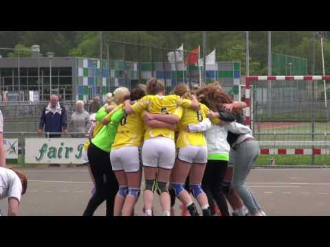 Westfriezen handbal Kampioen veld Dames 1 mei 2016