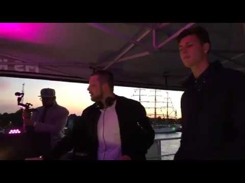 Nico Pusch & Julien Pockrandt auf der MS KOI/Rostock 10.08.2017