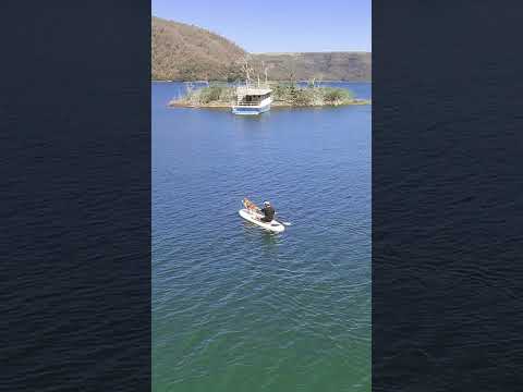 Stand up paddle no interior de São Paulo, ipaussu-SP. #standuppaddle #natureza #paranapanema