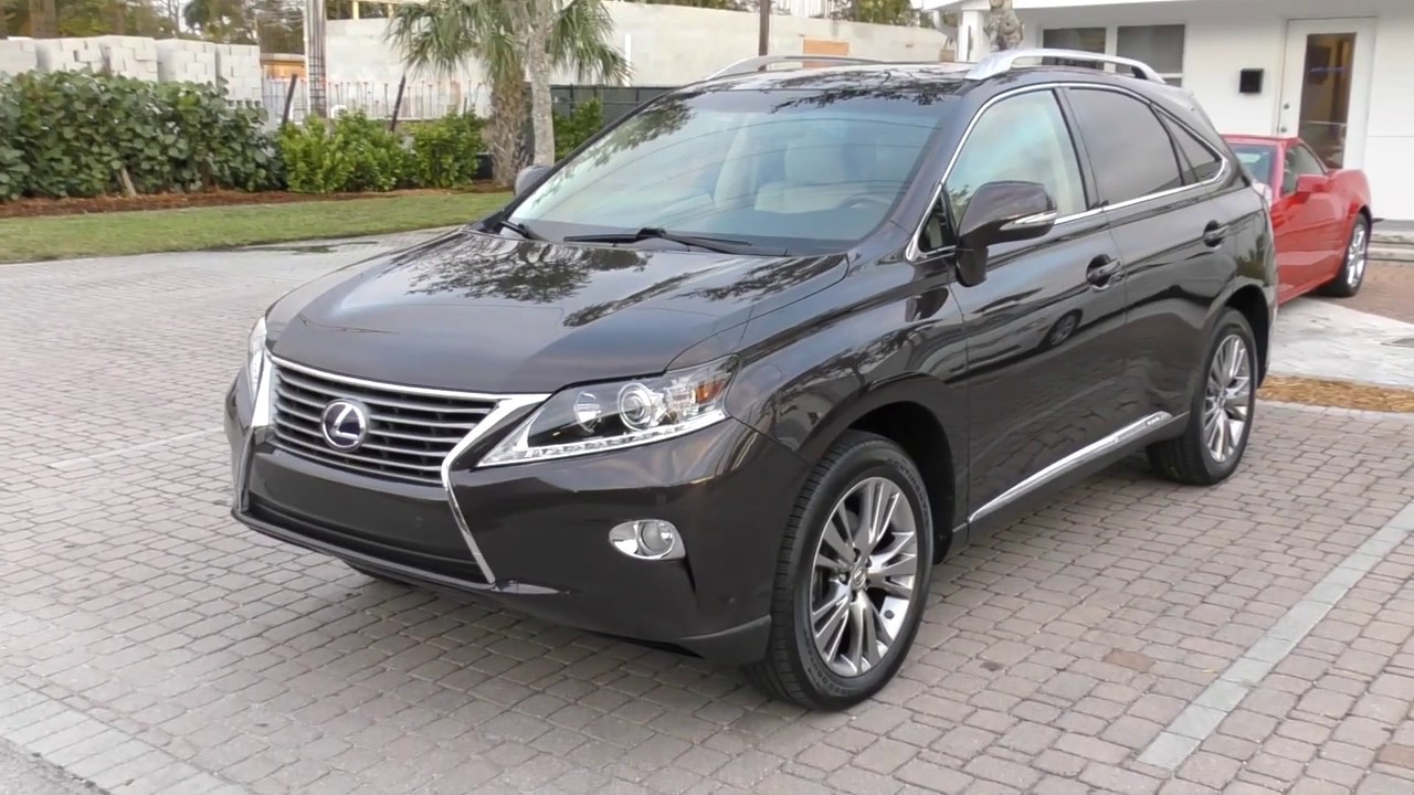 *SOLD* 2013 Lexus RX450h is so soft and quiet, you won't ...