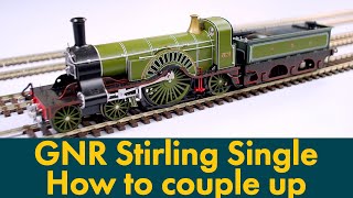 How to couple your Stirling Single loco and tender